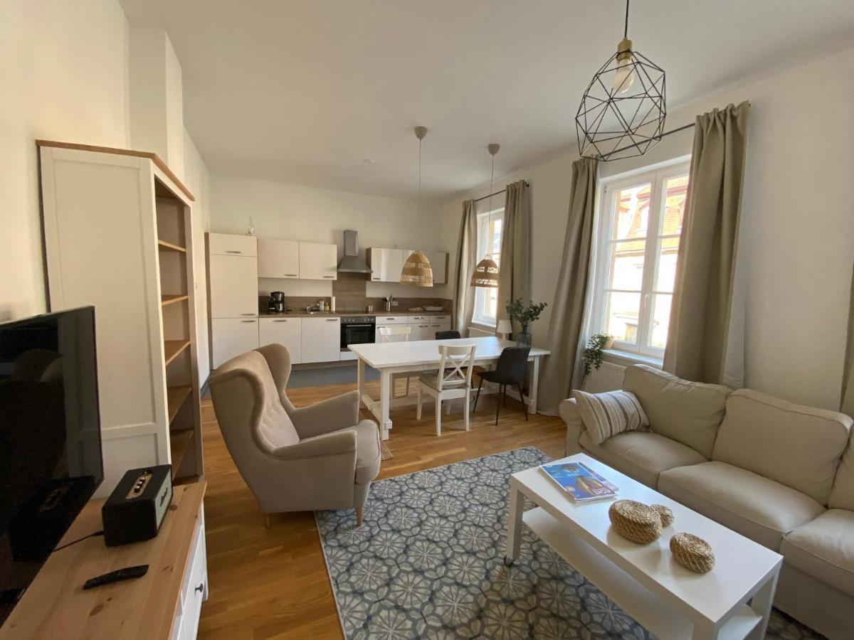 Wohnung In Bayreuths Schoenster Strasse المظهر الخارجي الصورة